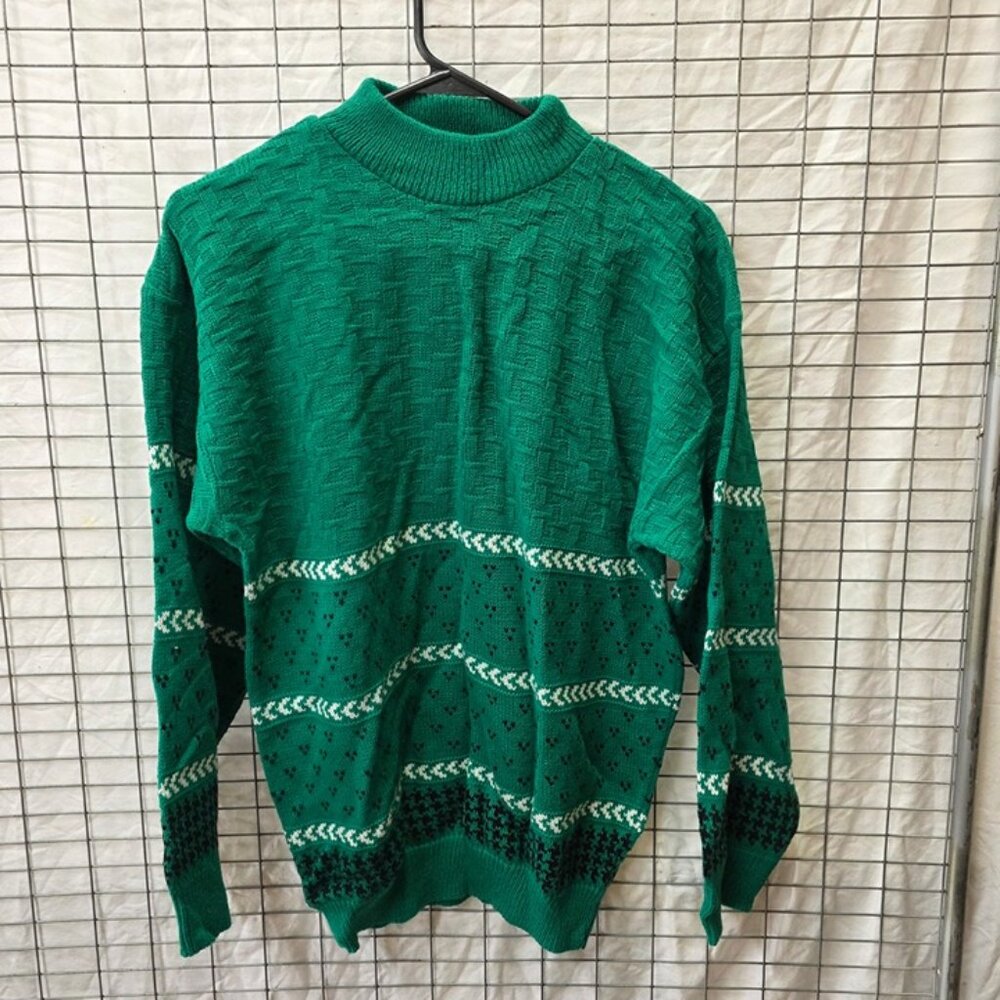 Vintage Northern Isles Pride Sweater USA Green Large